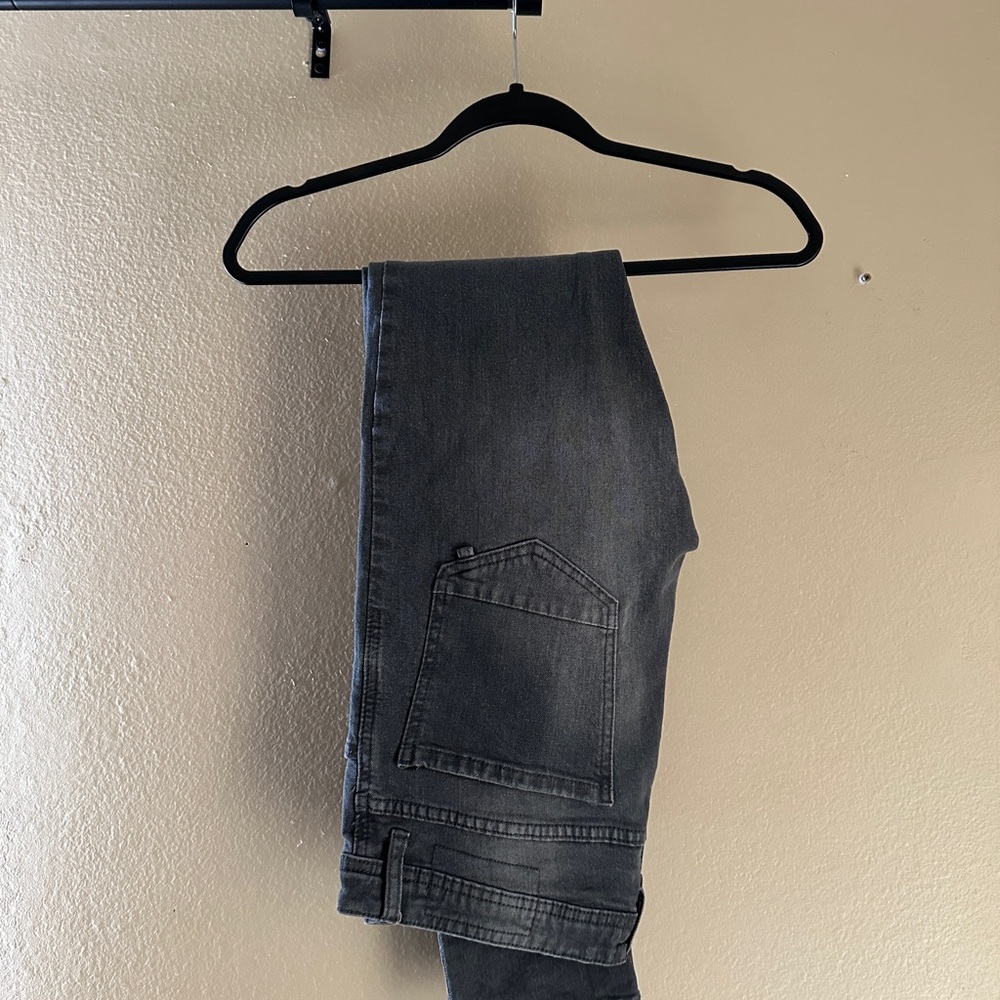 Grey Ripped Cotton On Super Skinny Jeans